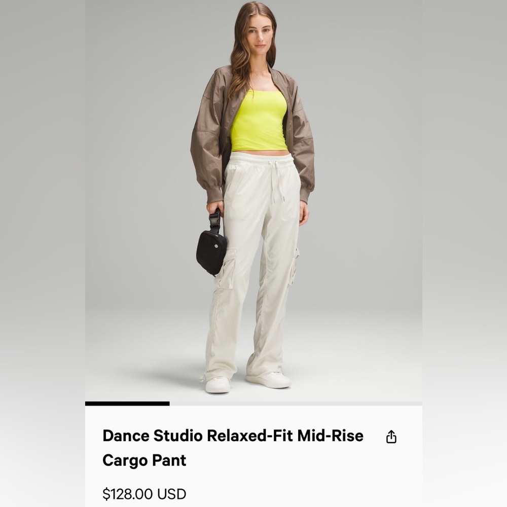 Lululemon Dance Studio Relaxed-Fit mid-rise Cargo Pants